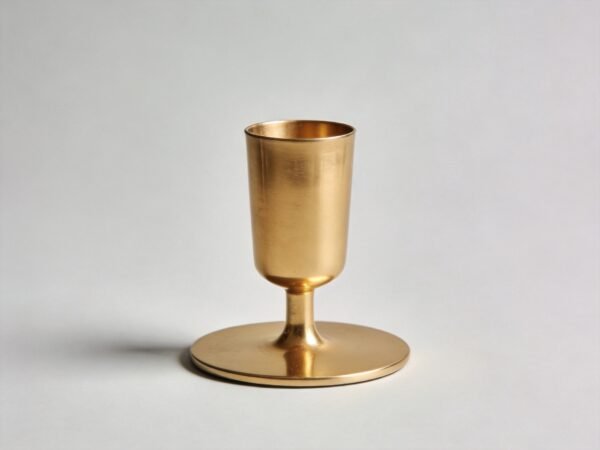 Geometric Iron Pillar Candle Holder