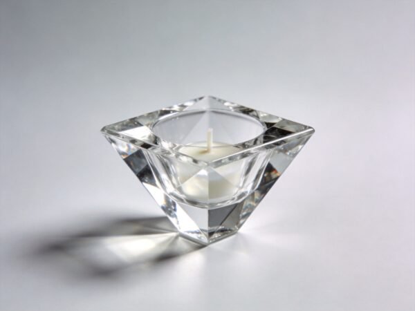 Crystal Diamond Candle Holder